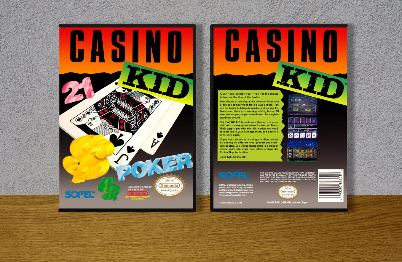 Casino Kid, Case Color: DARK GREY (OEM DS CASE COLOR)