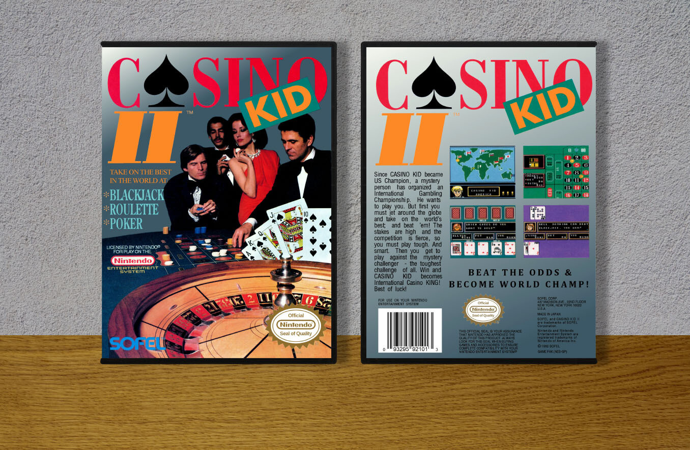 Casino Kid II, Case Color: DARK GREY (OEM DS CASE COLOR)