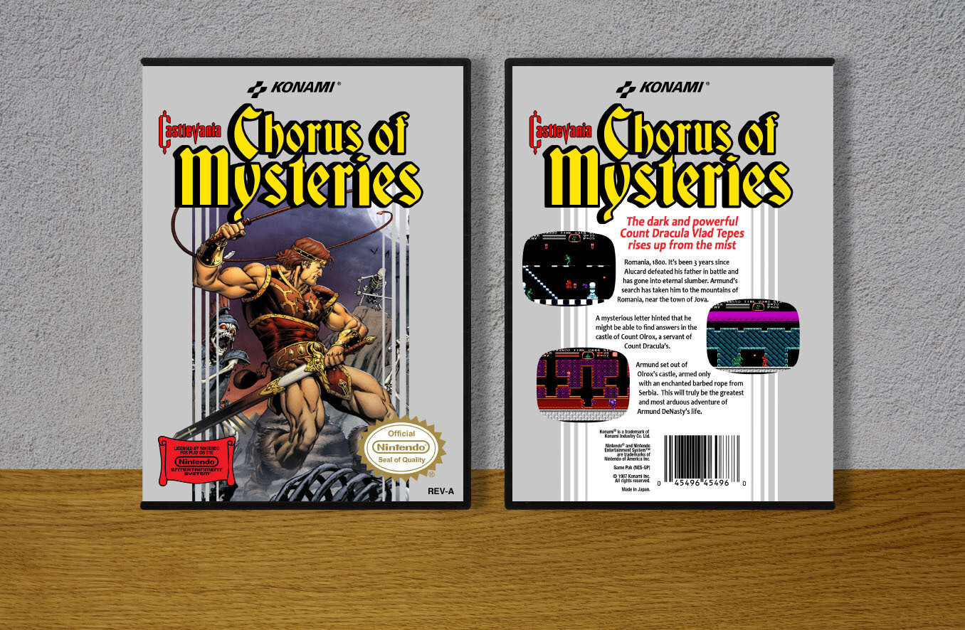 Castlevania: Chorus of Mysteries, Case Color: DARK GREY (OEM DS CASE COLOR)