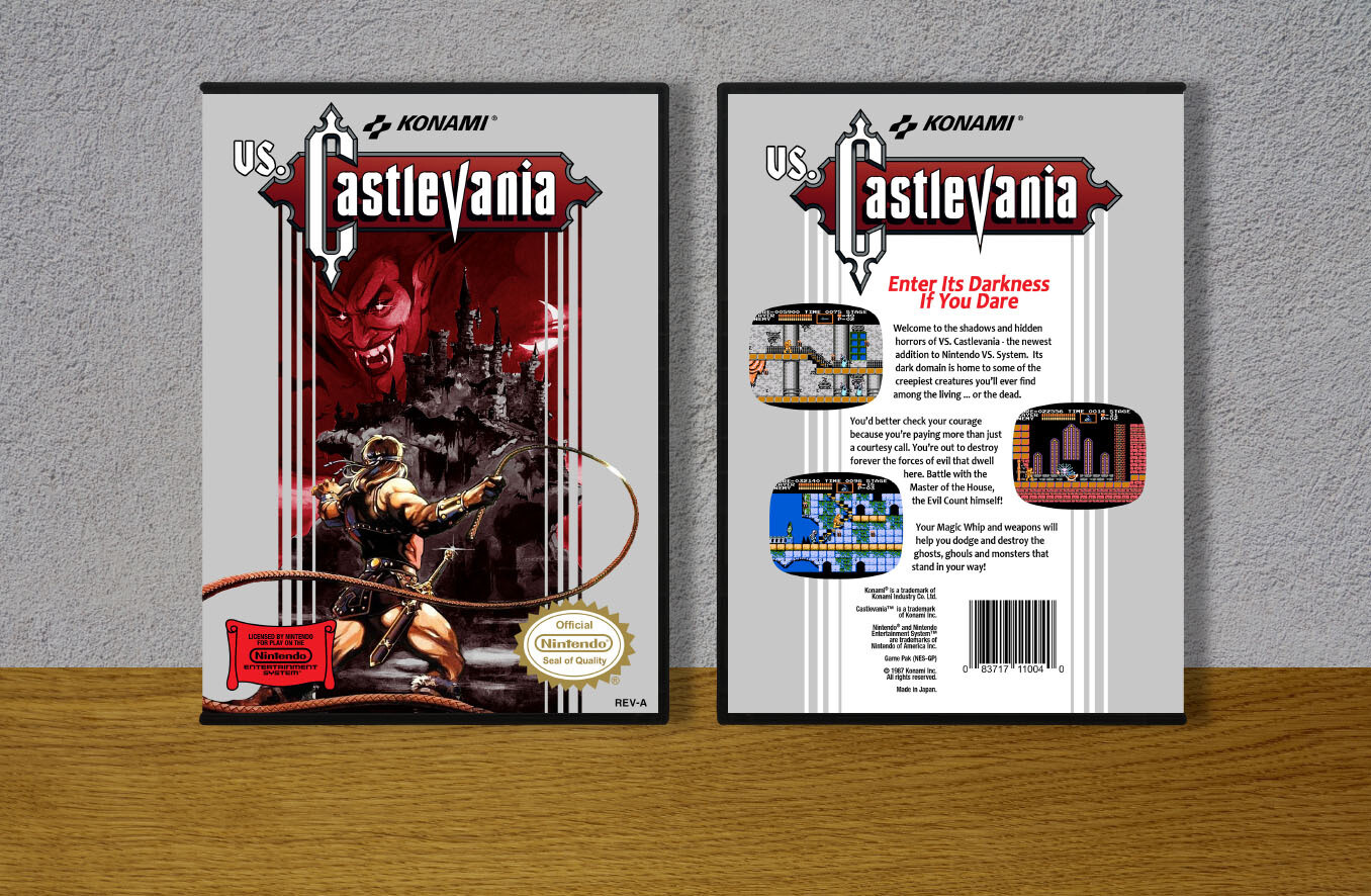 Castlevania vs., Case Color: DARK GREY (OEM DS CASE COLOR)