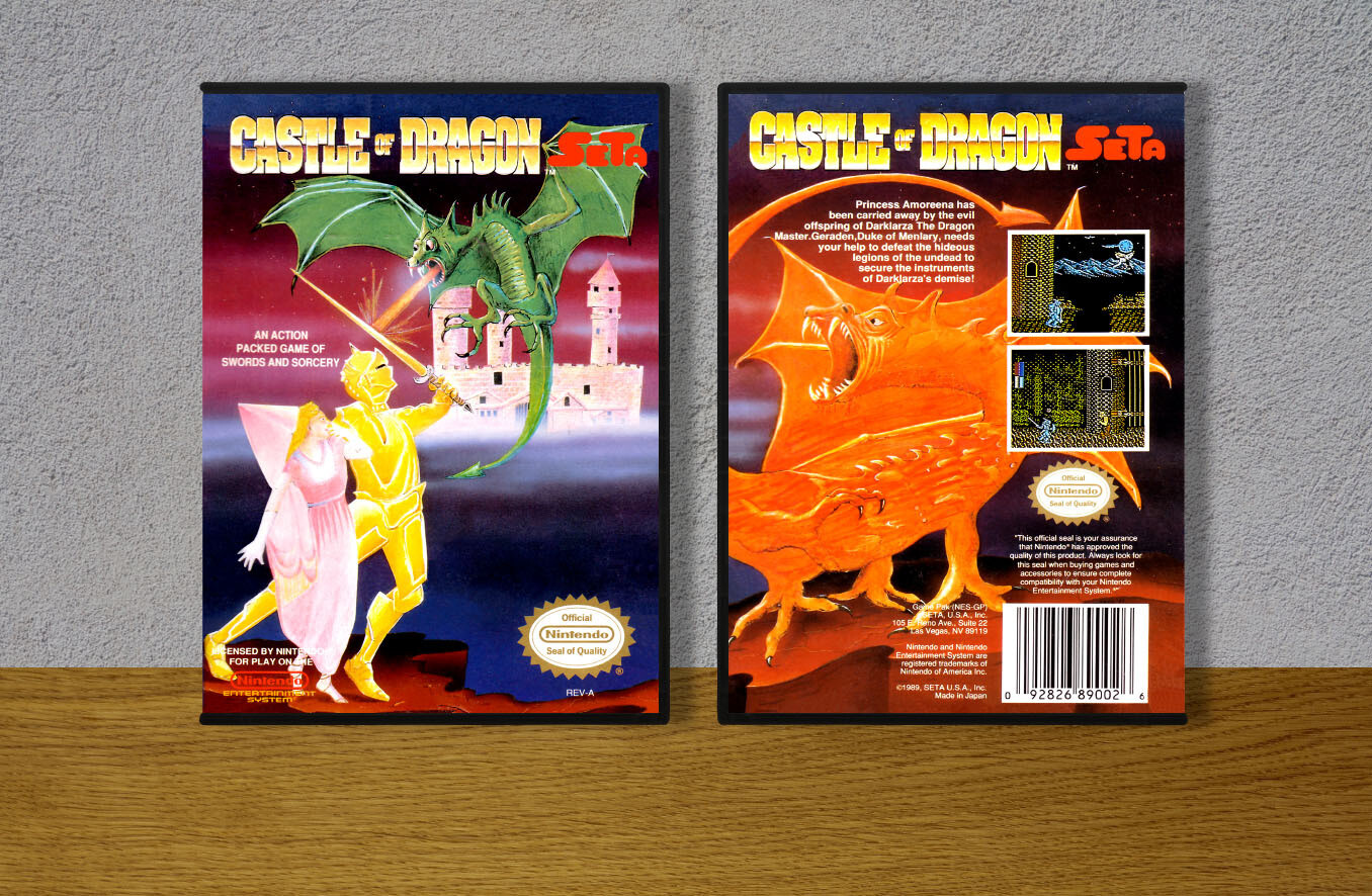 Castle of Dragon, Case Color: DARK GREY (OEM DS CASE COLOR)