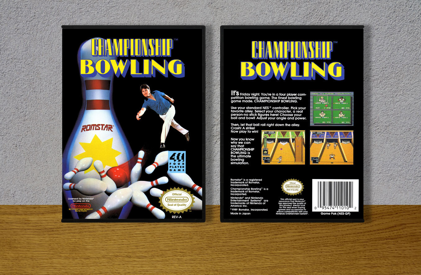 Championship Bowling, Case Color: DARK GREY (OEM DS CASE COLOR)
