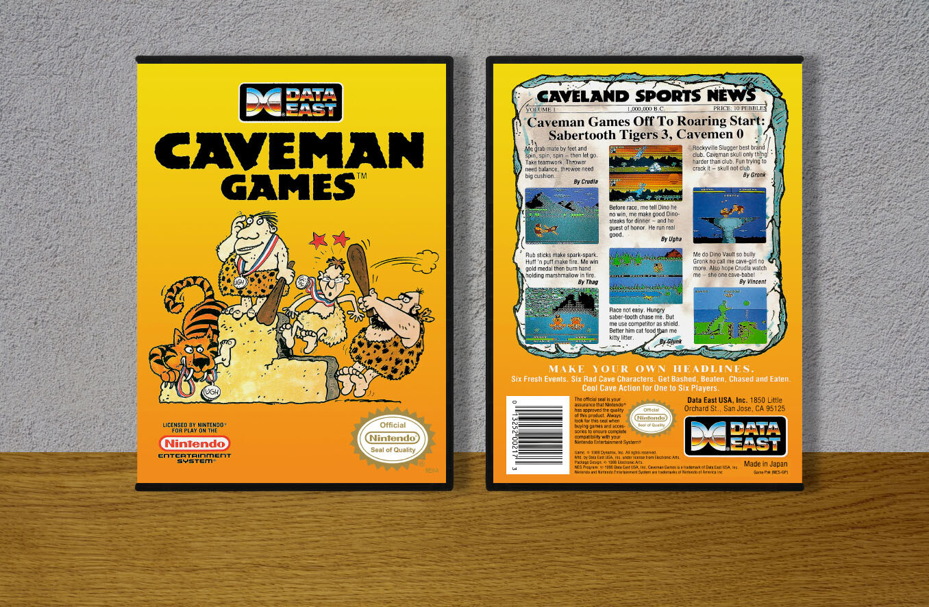 Caveman Games, Case Color: DARK GREY (OEM DS CASE COLOR)