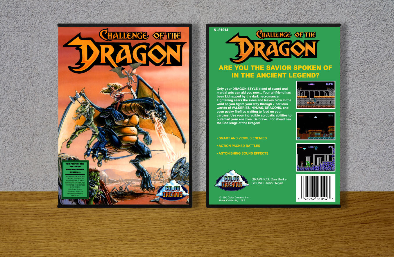 Challenge of the Dragon, Case Color: DARK GREY (OEM DS CASE COLOR)