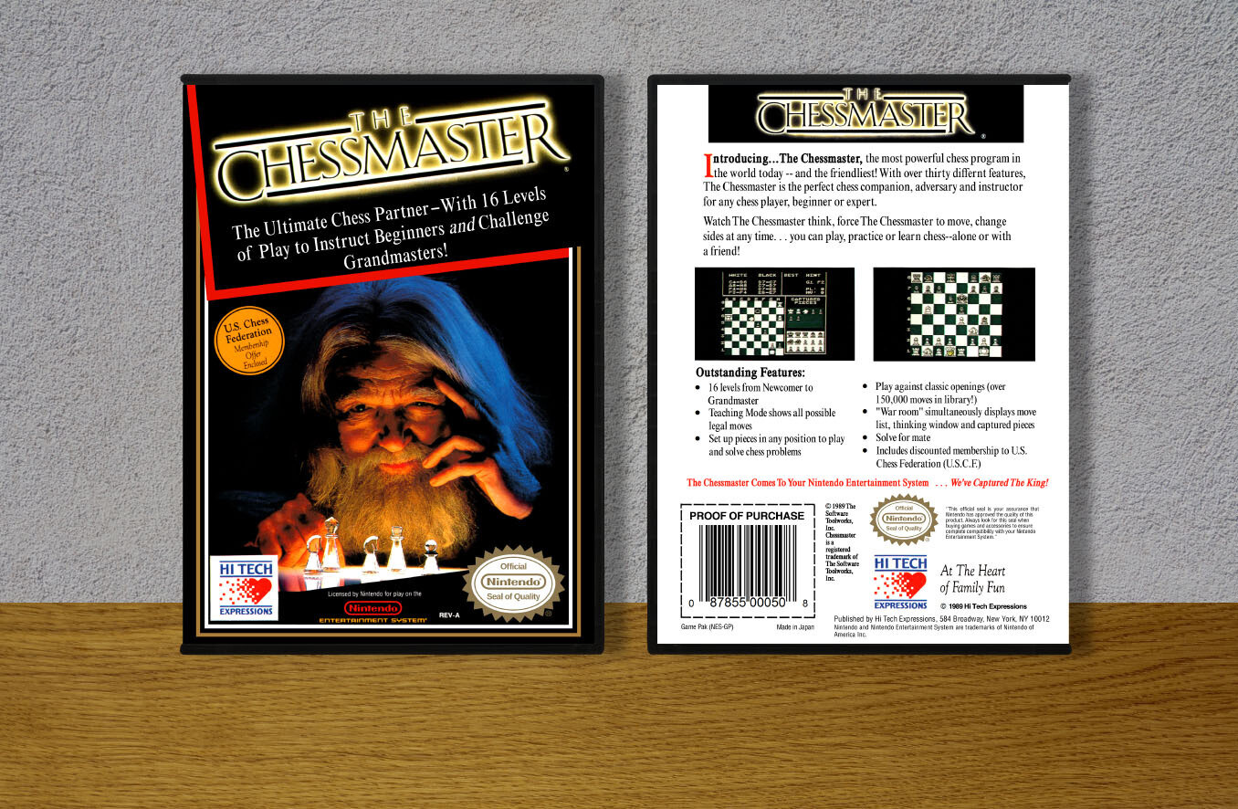 Chessmaster, The, Case Color: DARK GREY (OEM DS CASE COLOR)