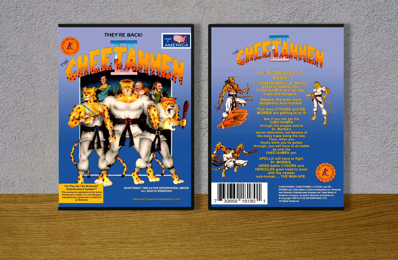 Cheetahmen II, The, Case Color: DARK GREY (OEM DS CASE COLOR)