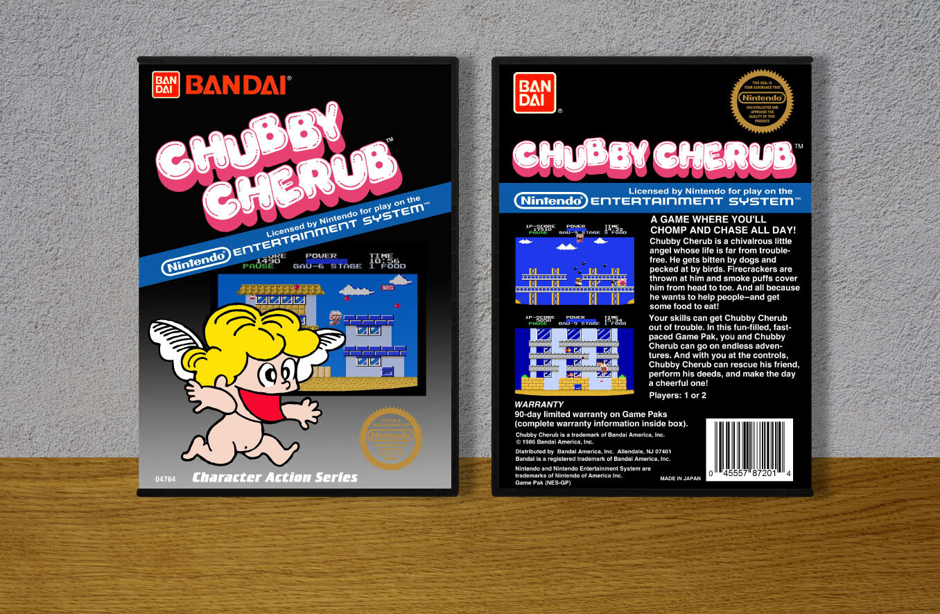 Chubby Cherub, Case Color: DARK GREY (OEM DS CASE COLOR)