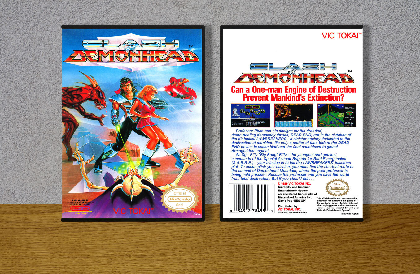 Clash at Demonhead, Case Color: DARK GREY (OEM DS CASE COLOR)