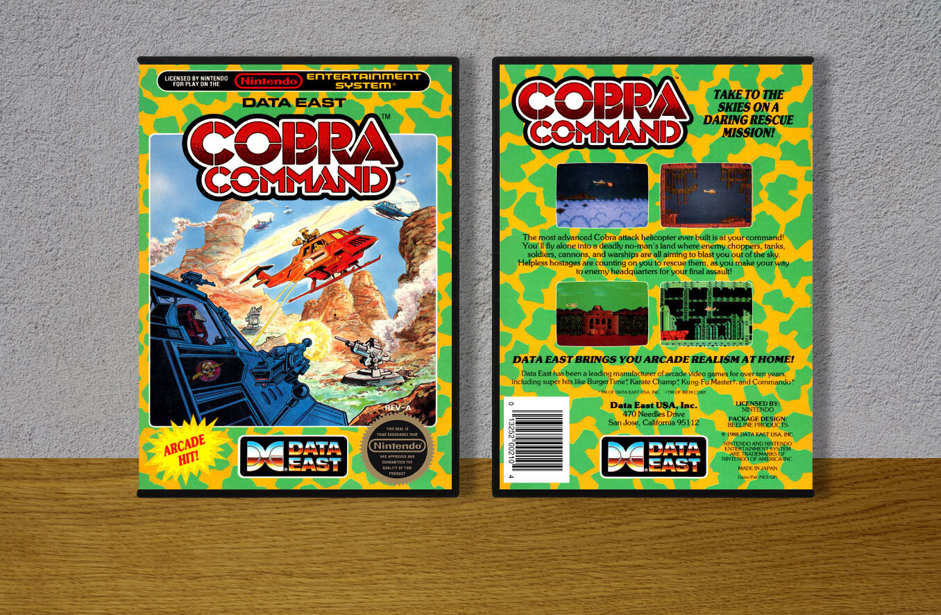 Cobra Command, Case Color: DARK GREY (OEM DS CASE COLOR)