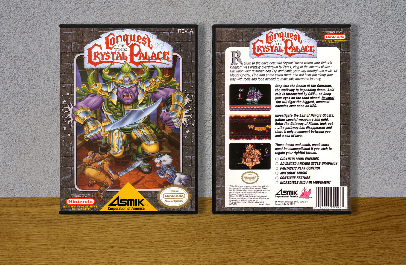 Conquest of the Crystal Palace, Case Color: DARK GREY (OEM DS CASE COLOR)