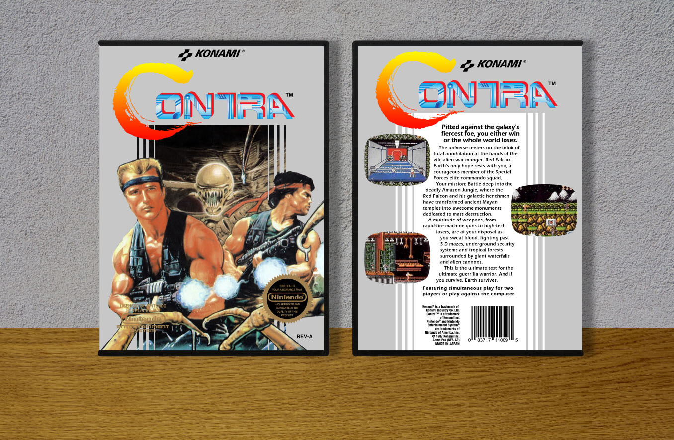 Contra, Case Color: DARK GREY (OEM DS CASE COLOR)