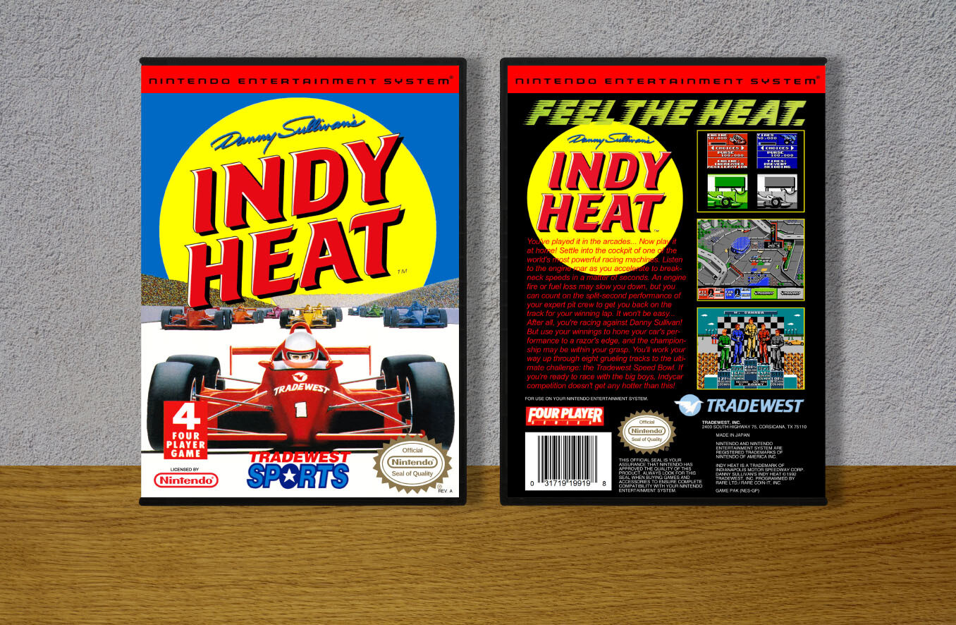 Danny Sullivan&#39;s Indy Heat, Case Color: DARK GREY (OEM DS CASE COLOR)