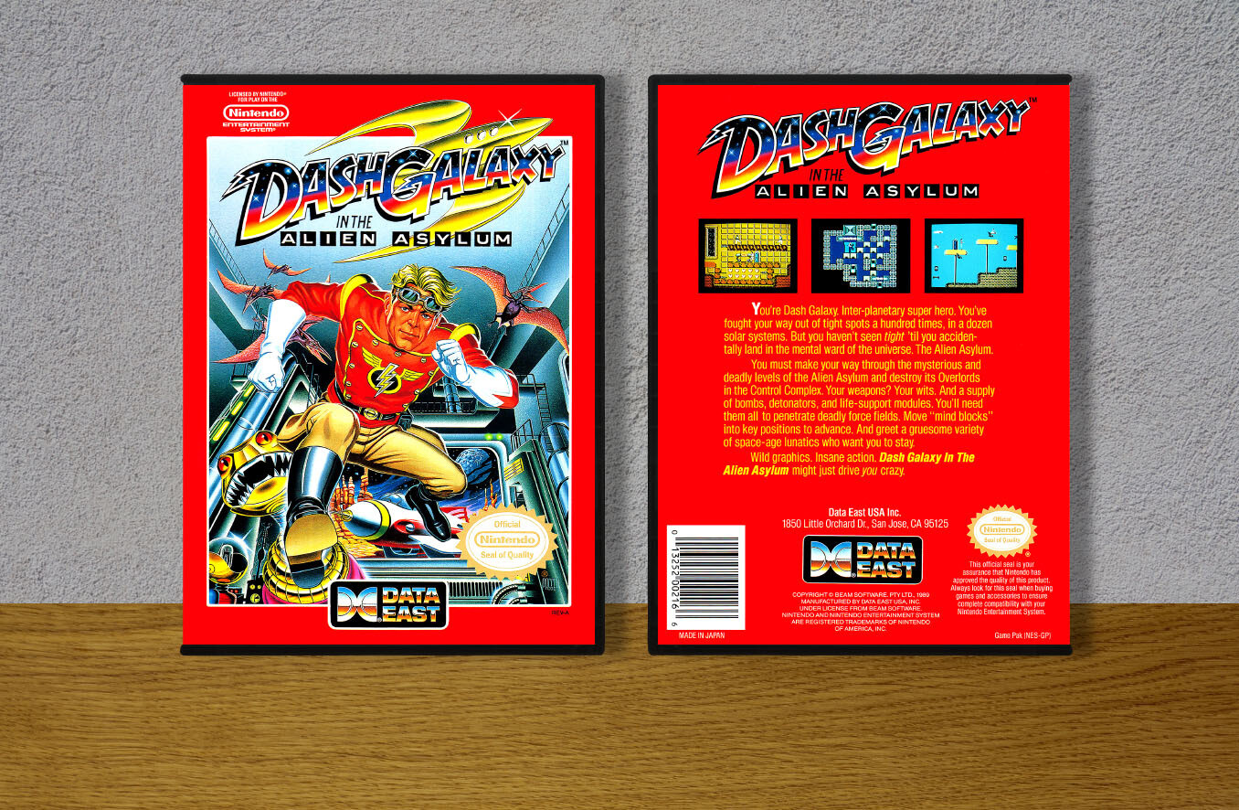 Dash Galaxy in the Alien Asylum, Case Color: DARK GREY (OEM DS CASE COLOR)