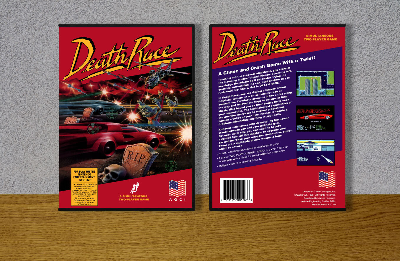 Death Race, Case Color: DARK GREY (OEM DS CASE COLOR)