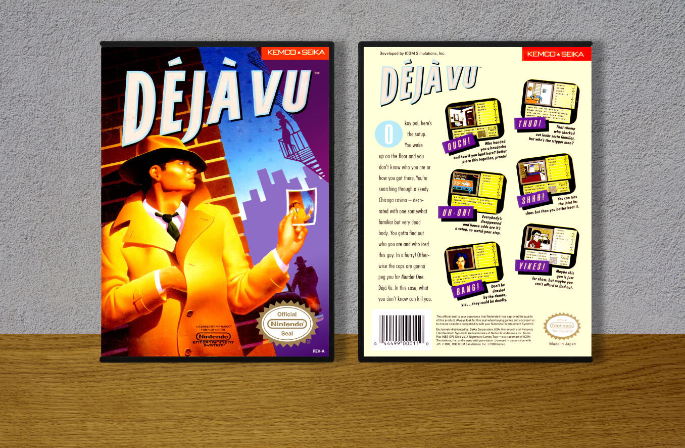 Deja Vu, Case Color: DARK GREY (OEM DS CASE COLOR)