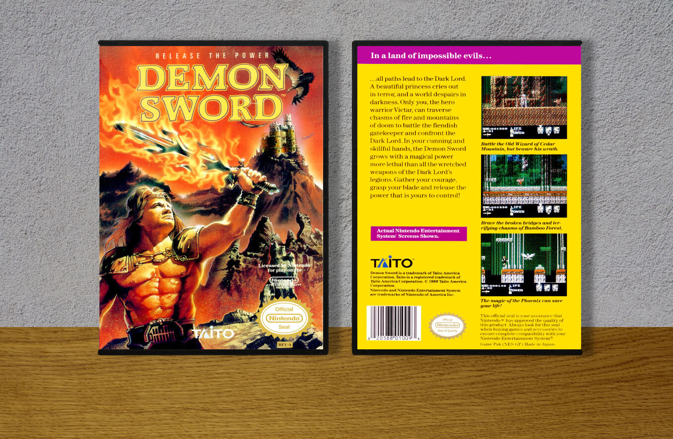 Demon Sword, Case Color: DARK GREY (OEM DS CASE COLOR)