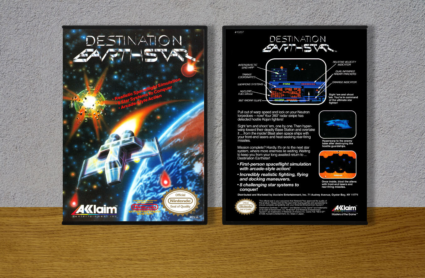 Destination Earthstar, Case Color: DARK GREY (OEM DS CASE COLOR)