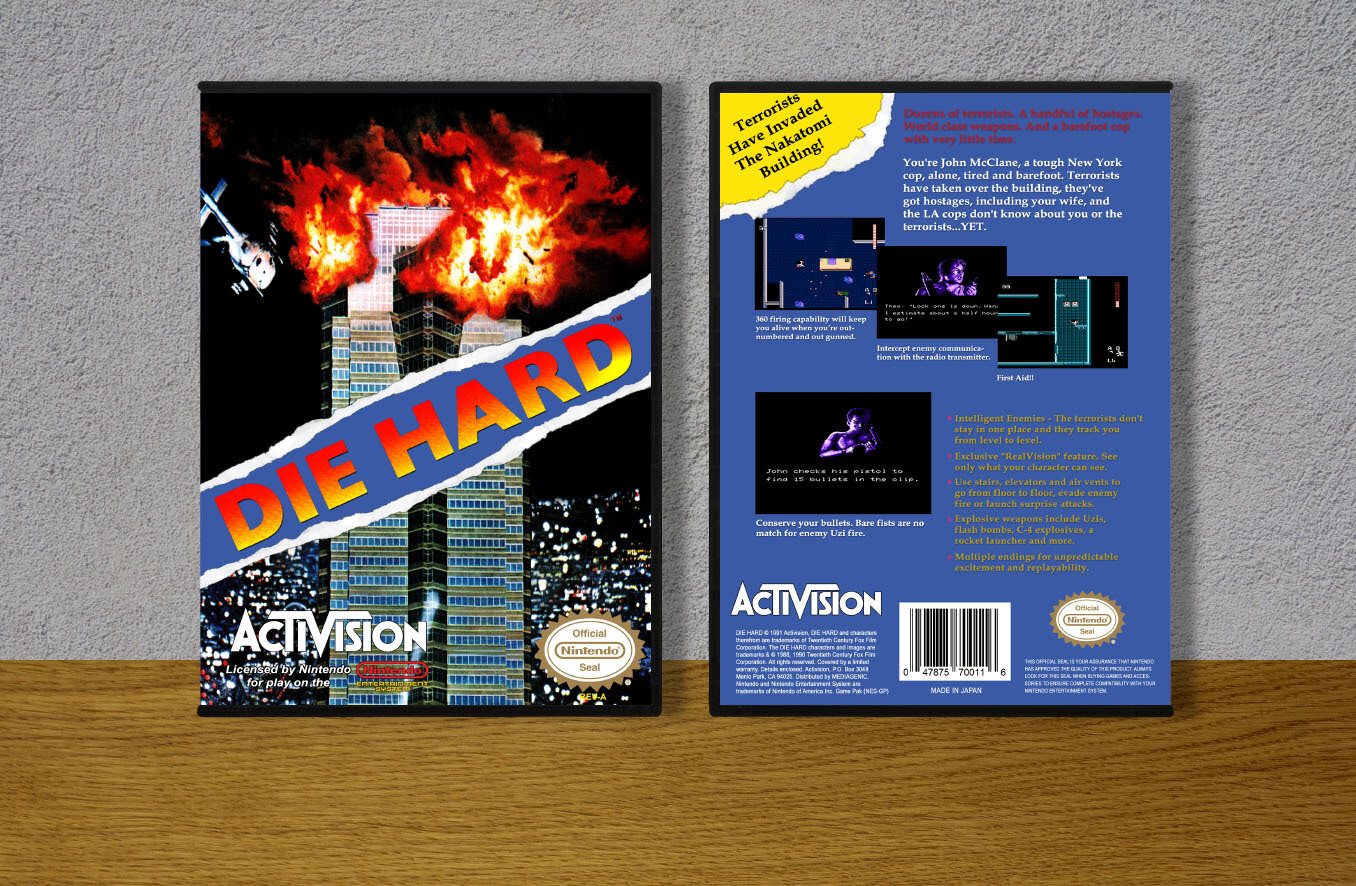 Die Hard, Case Color: DARK GREY (OEM DS CASE COLOR)