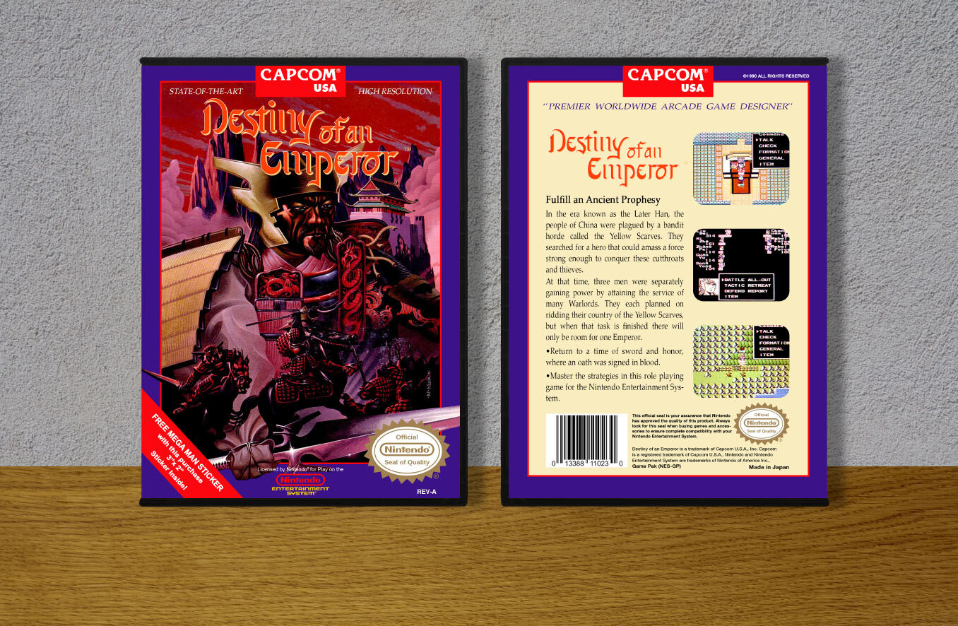 Destiny of an Emperor, Case Color: DARK GREY (OEM DS CASE COLOR)