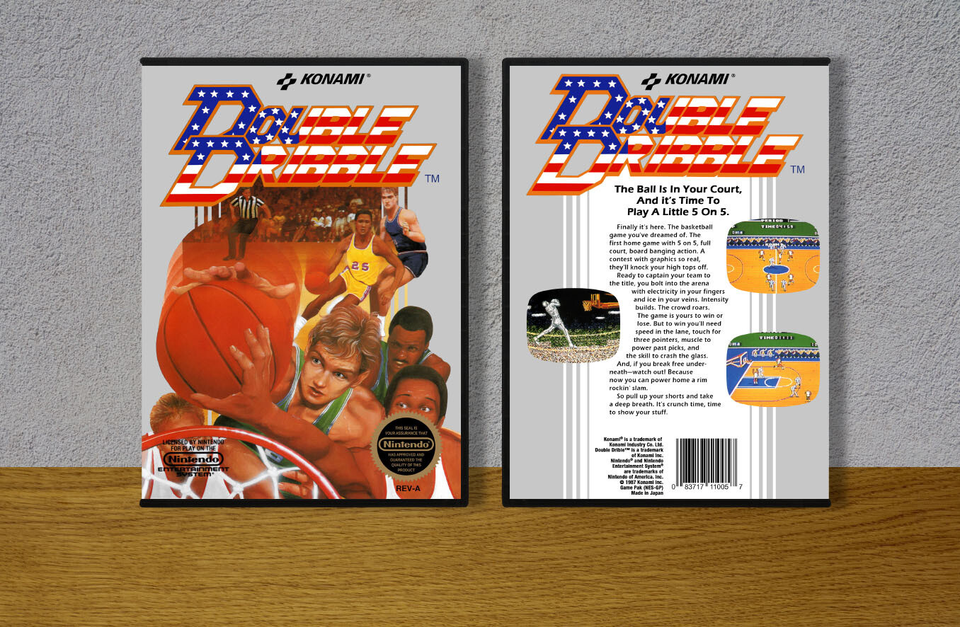 Double Dribble, Case Color: DARK GREY (OEM DS CASE COLOR)