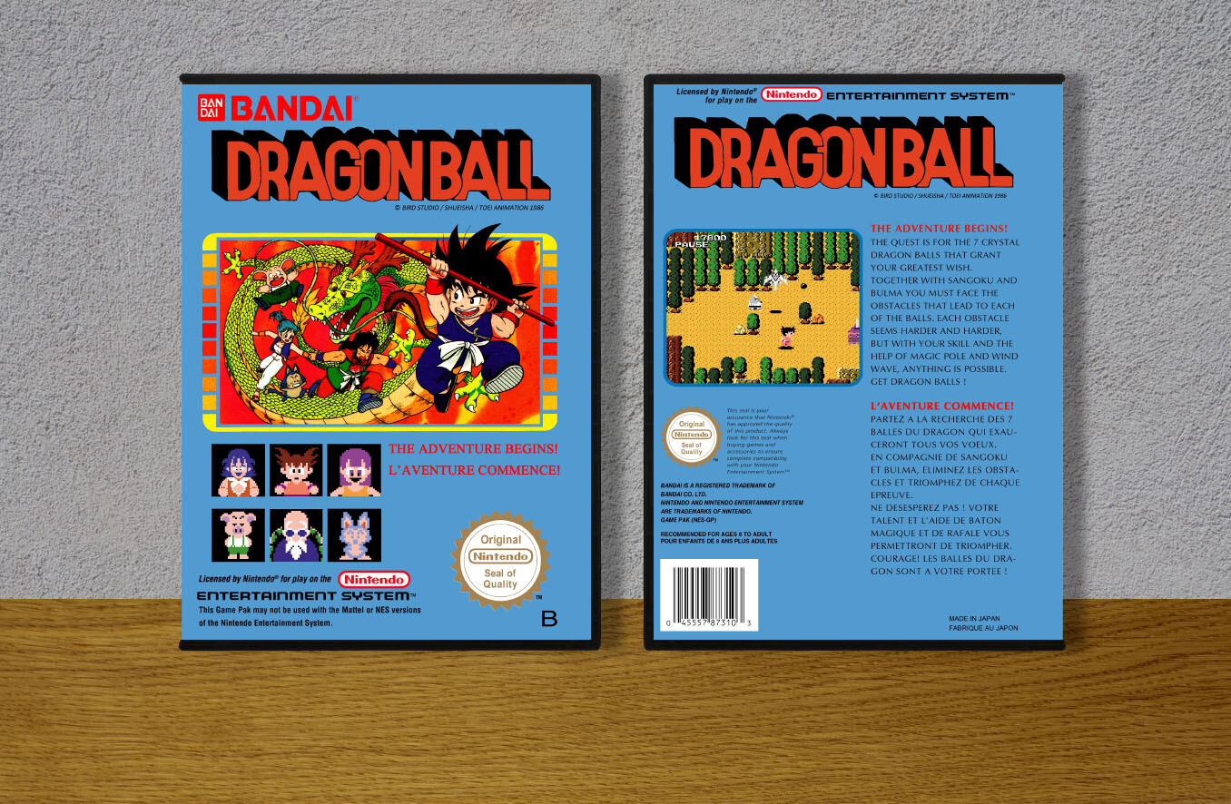 Dragonball, Case Color: DARK GREY (OEM DS CASE COLOR)