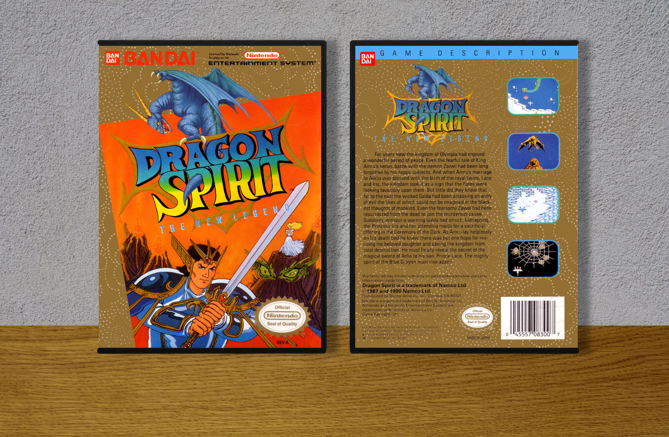 Dragon Spirit, Case Color: DARK GREY (OEM DS CASE COLOR)