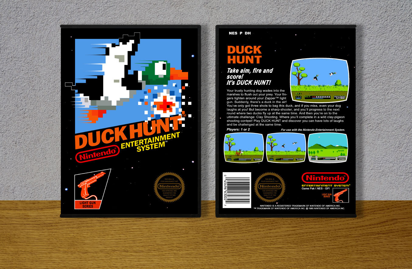 Duck Hunt, Case Color: DARK GREY (OEM DS CASE COLOR)