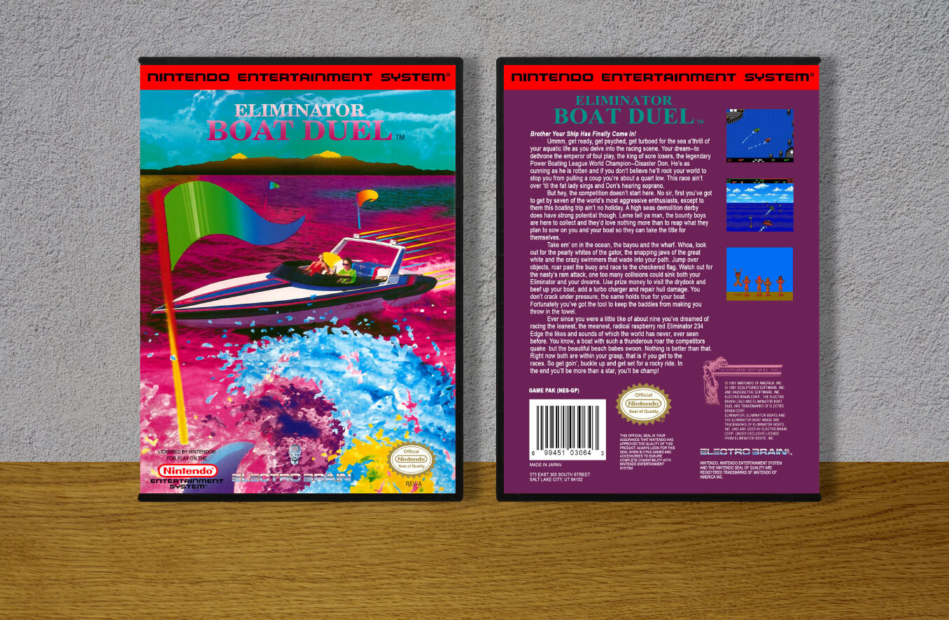 Eliminator Boat Duel, Case Color: DARK GREY (OEM DS CASE COLOR)