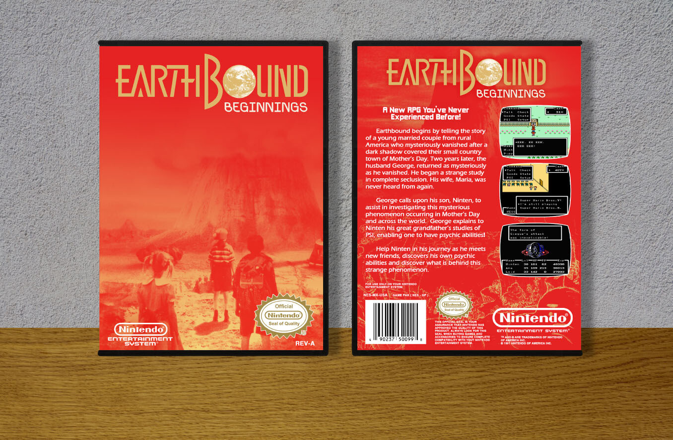 Earthbound Beginnings, Case Color: DARK GREY (OEM DS CASE COLOR)