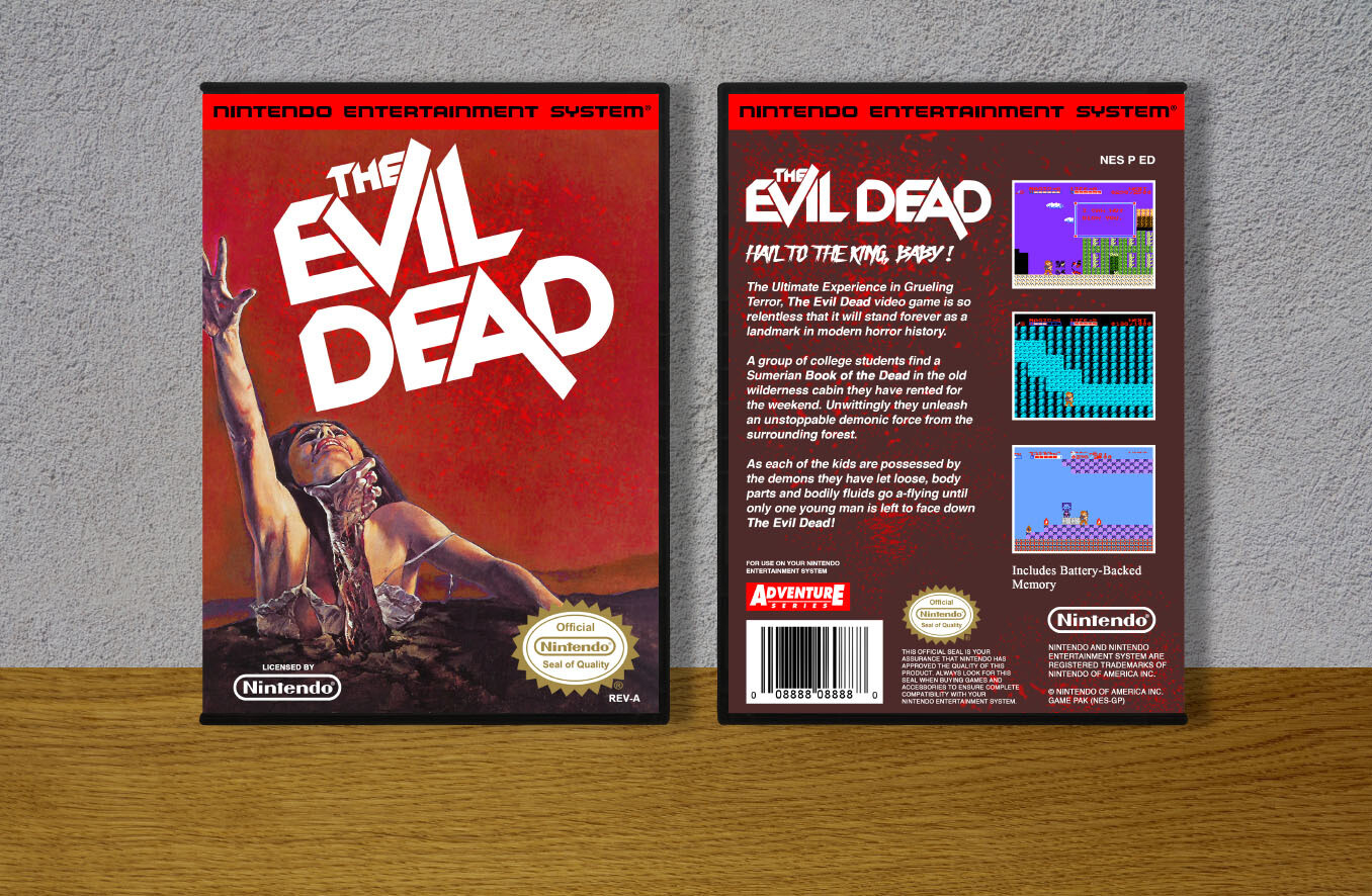 Evil Dead, The, Case Color: DARK GREY (OEM DS CASE COLOR)