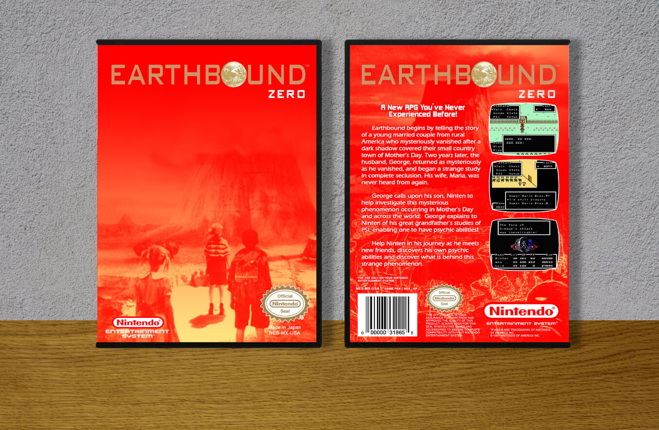 Earthbound Zero, Case Color: DARK GREY (OEM DS CASE COLOR)