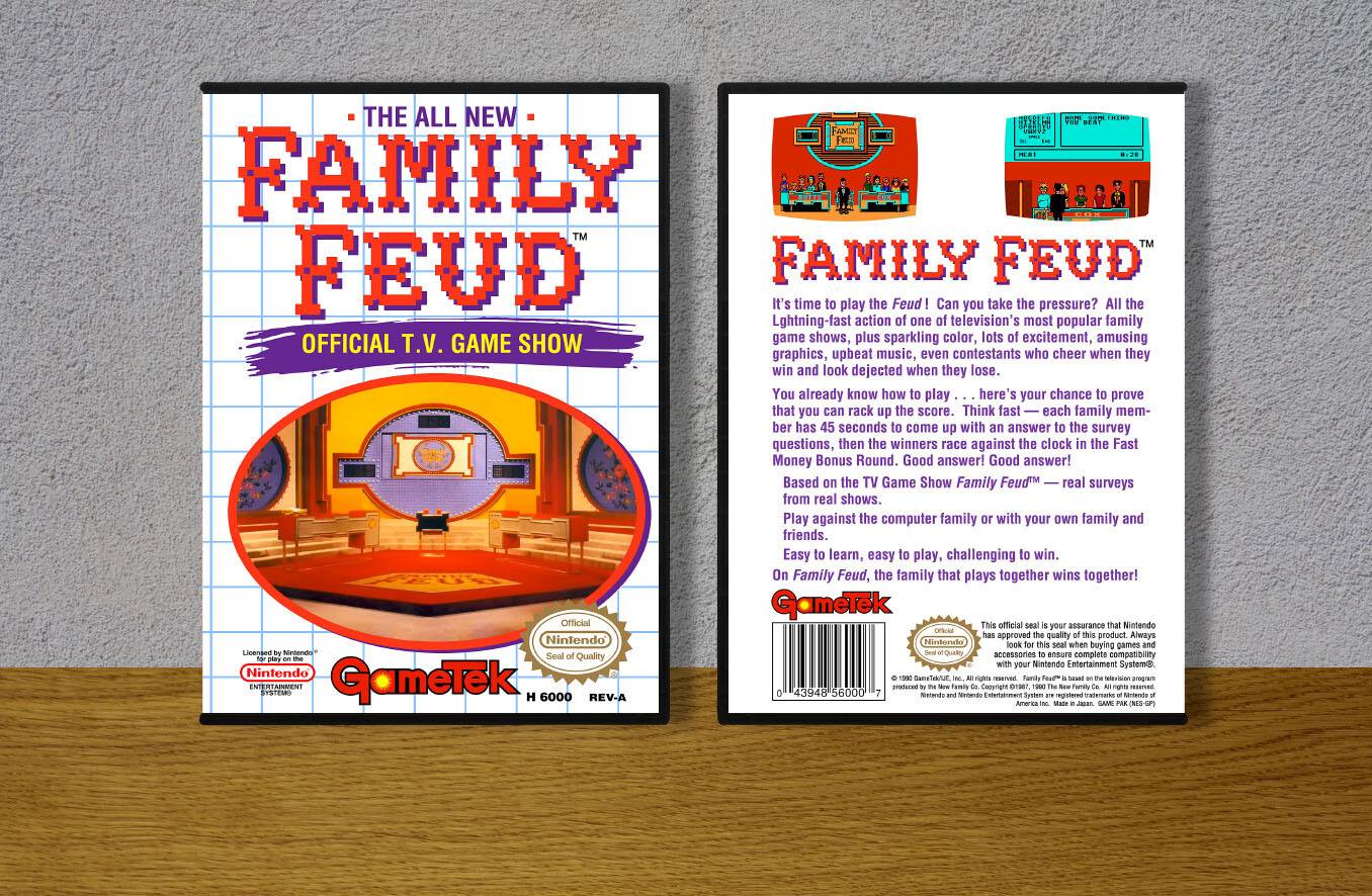 Family Feud, Case Color: DARK GREY (OEM DS CASE COLOR)
