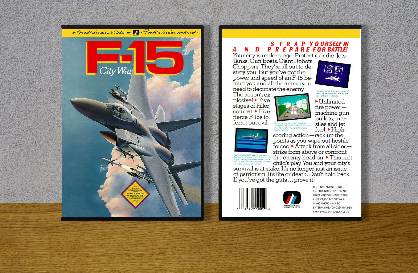 F-15 City War, Case Color: DARK GREY (OEM DS CASE COLOR)