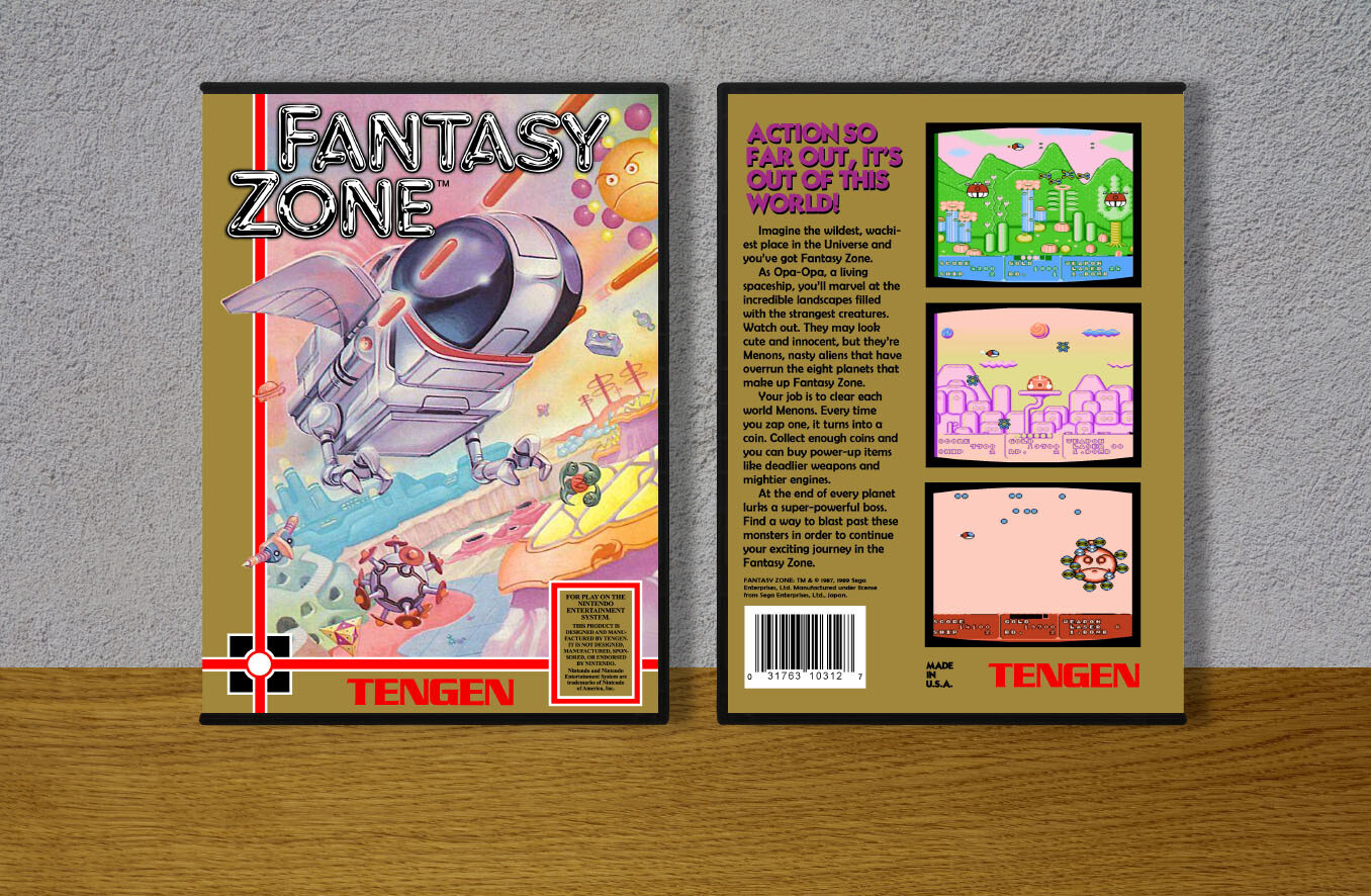 Fantasy Zone, Case Color: DARK GREY (OEM DS CASE COLOR)