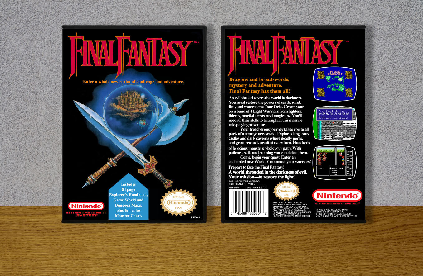 Final Fantasy, Case Color: DARK GREY (OEM DS CASE COLOR)