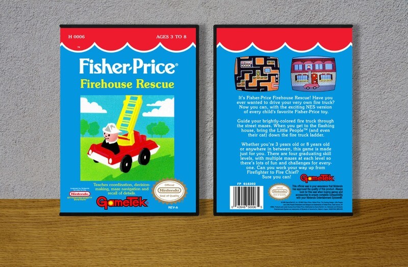 Fisher-Price: Firehouse Rescue, Case Color: DARK GREY (OEM DS CASE COLOR)