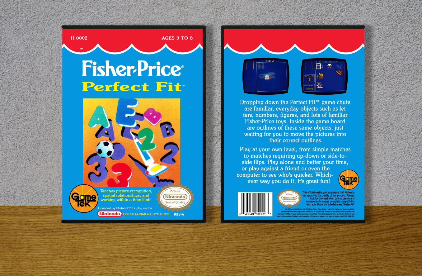 Fisher-Price: Perfect Fit, Case Color: DARK GREY (OEM DS CASE COLOR)