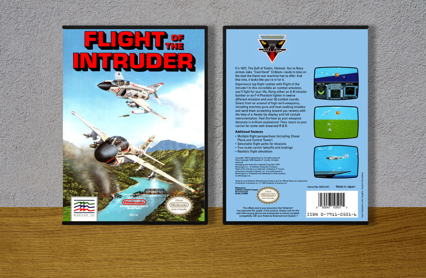 Flight of the Intruder, Case Color: DARK GREY (OEM DS CASE COLOR)