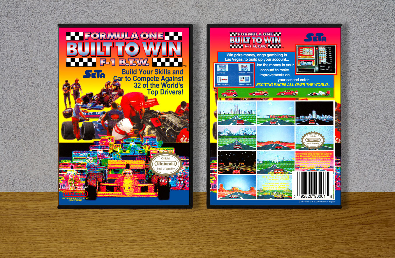 Formula One: Built to Win, Case Color: DARK GREY (OEM DS CASE COLOR)