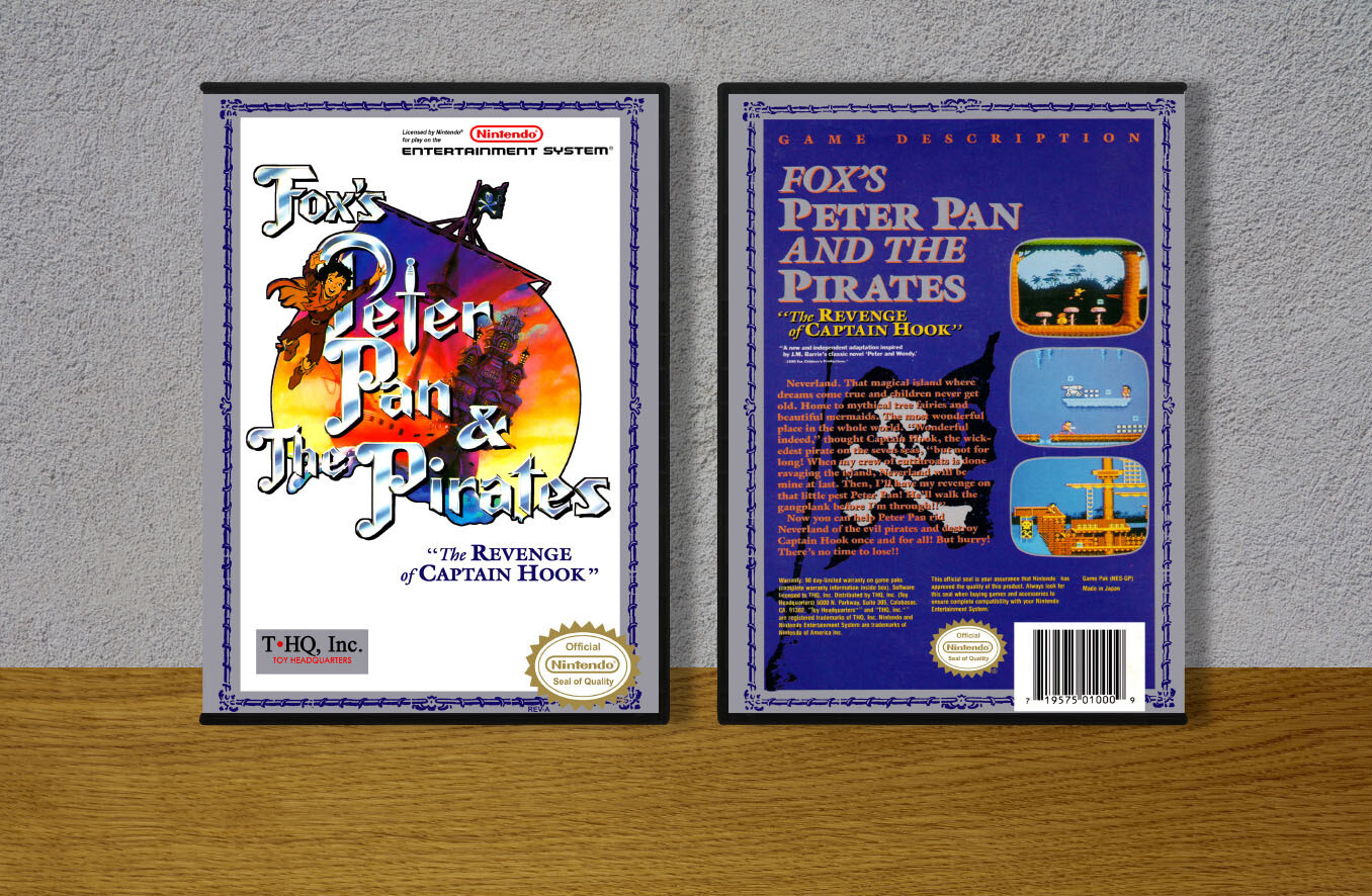 Fox&#39;s Peter Pan and the Pirates, Case Color: DARK GREY (OEM DS CASE COLOR)