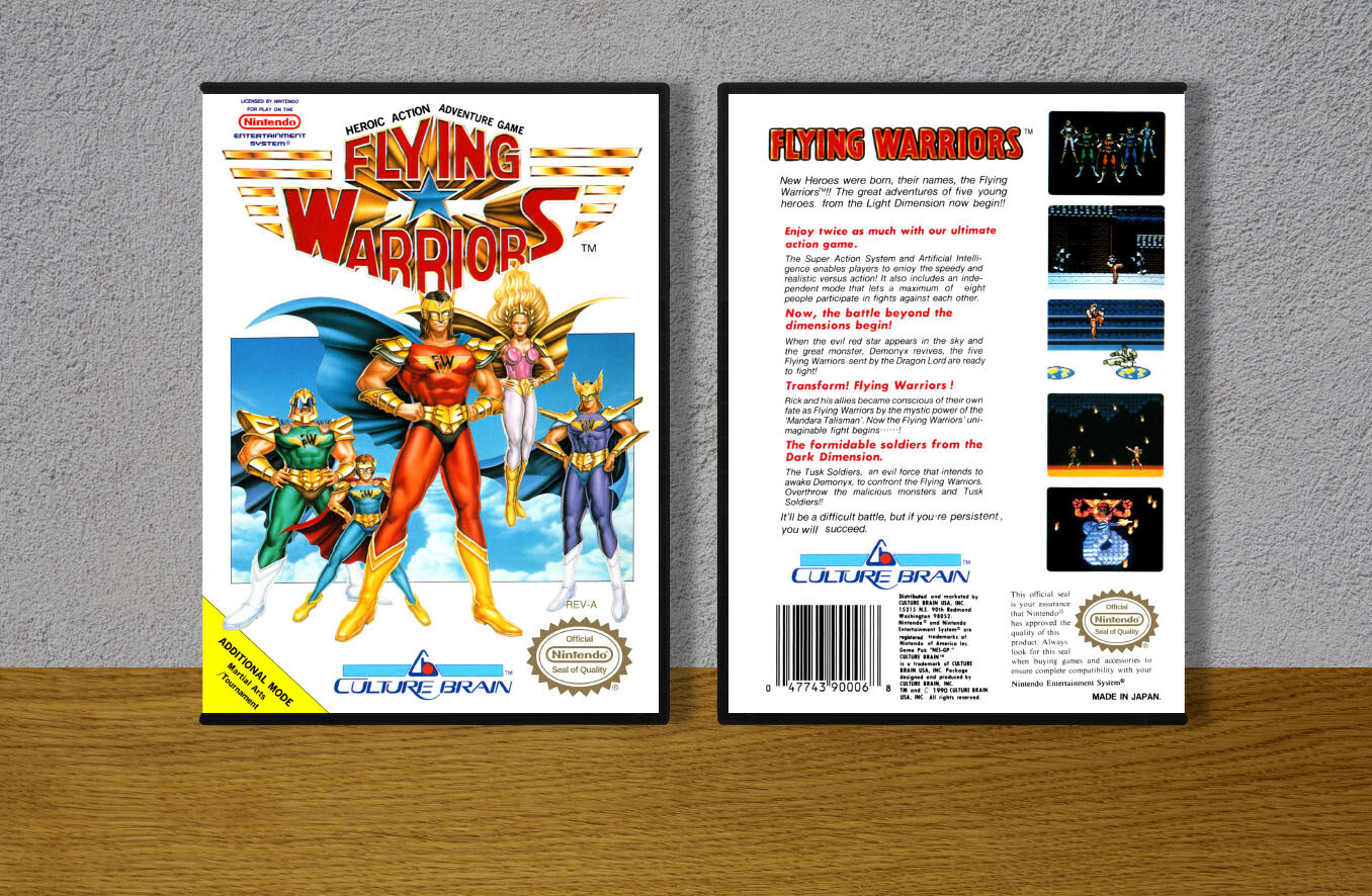 Flying Warriors, Case Color: DARK GREY (OEM DS CASE COLOR)