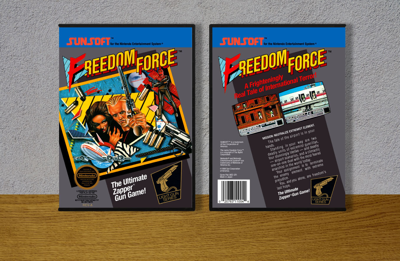 Freedom Force, Case Color: DARK GREY (OEM DS CASE COLOR)