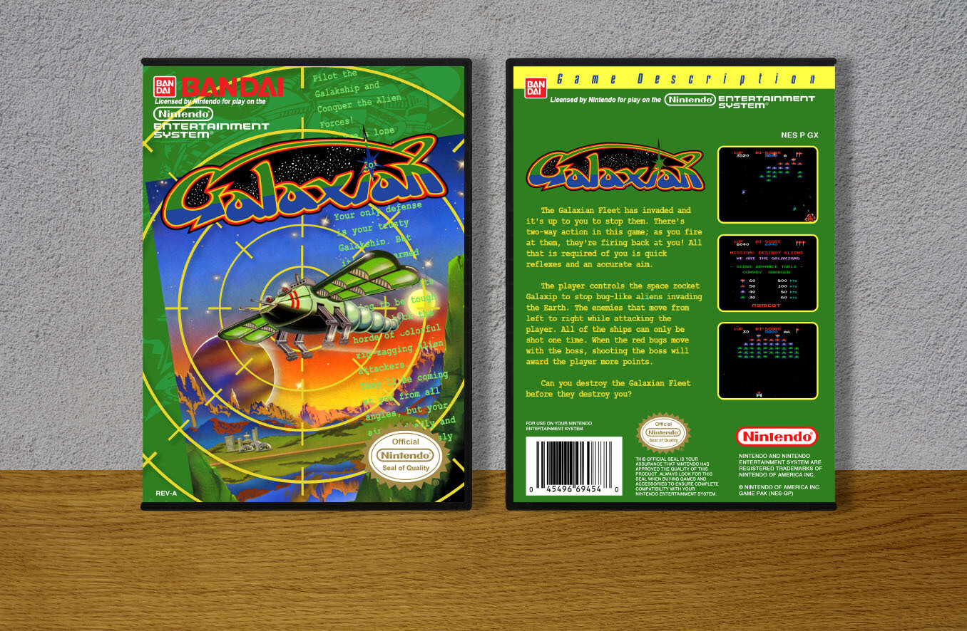 Galaxian, Case Color: DARK GREY (OEM DS CASE COLOR)