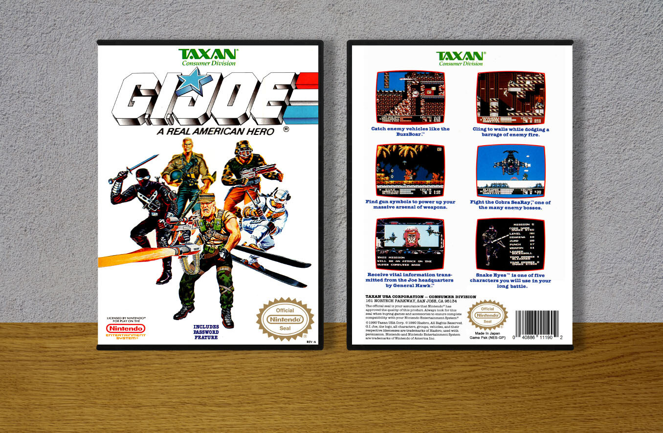 G.I. Joe: A Real American Hero, Case Color: DARK GREY (OEM DS CASE COLOR)