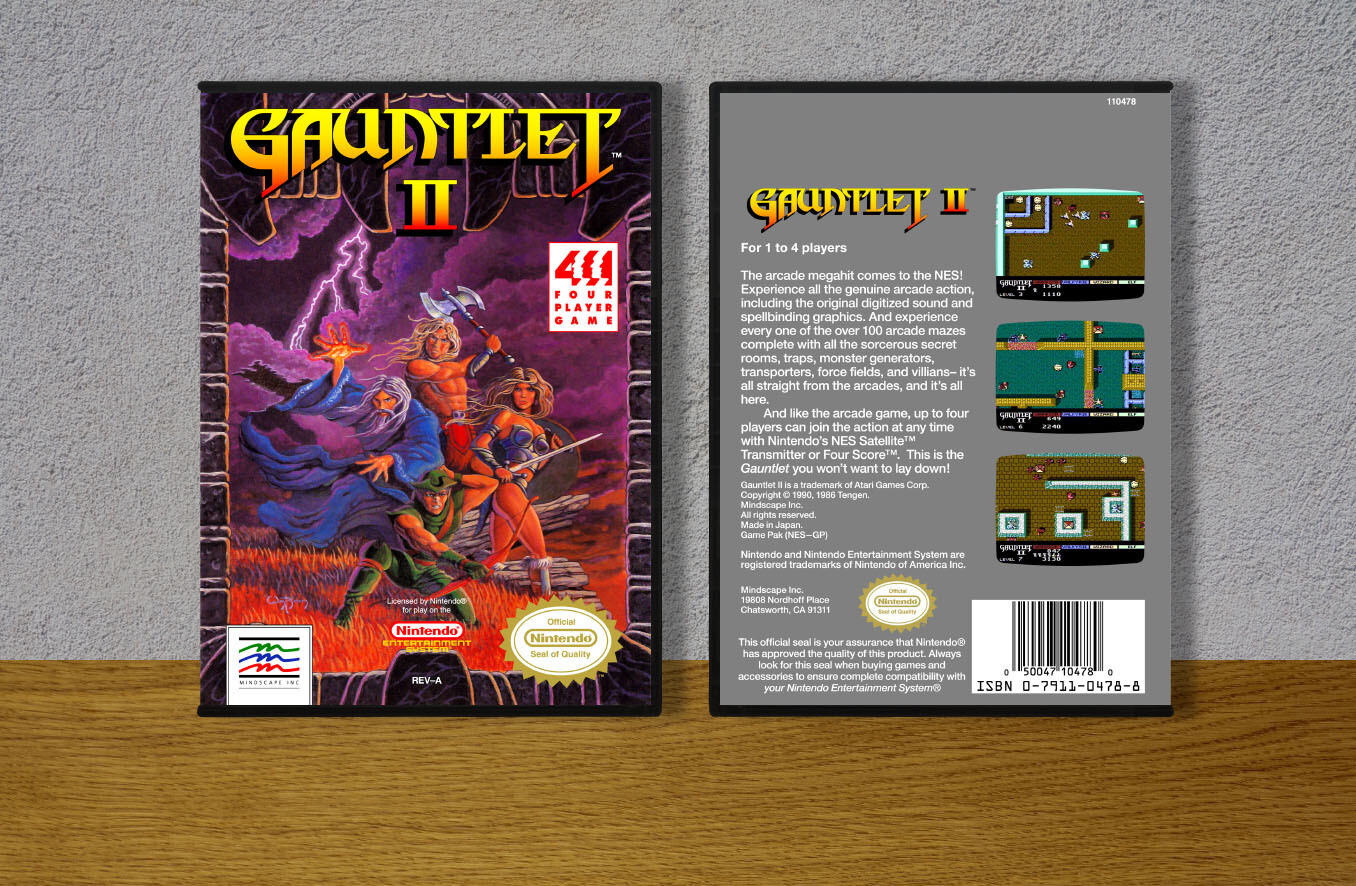 Gauntlet II, Case Color: DARK GREY (OEM DS CASE COLOR)