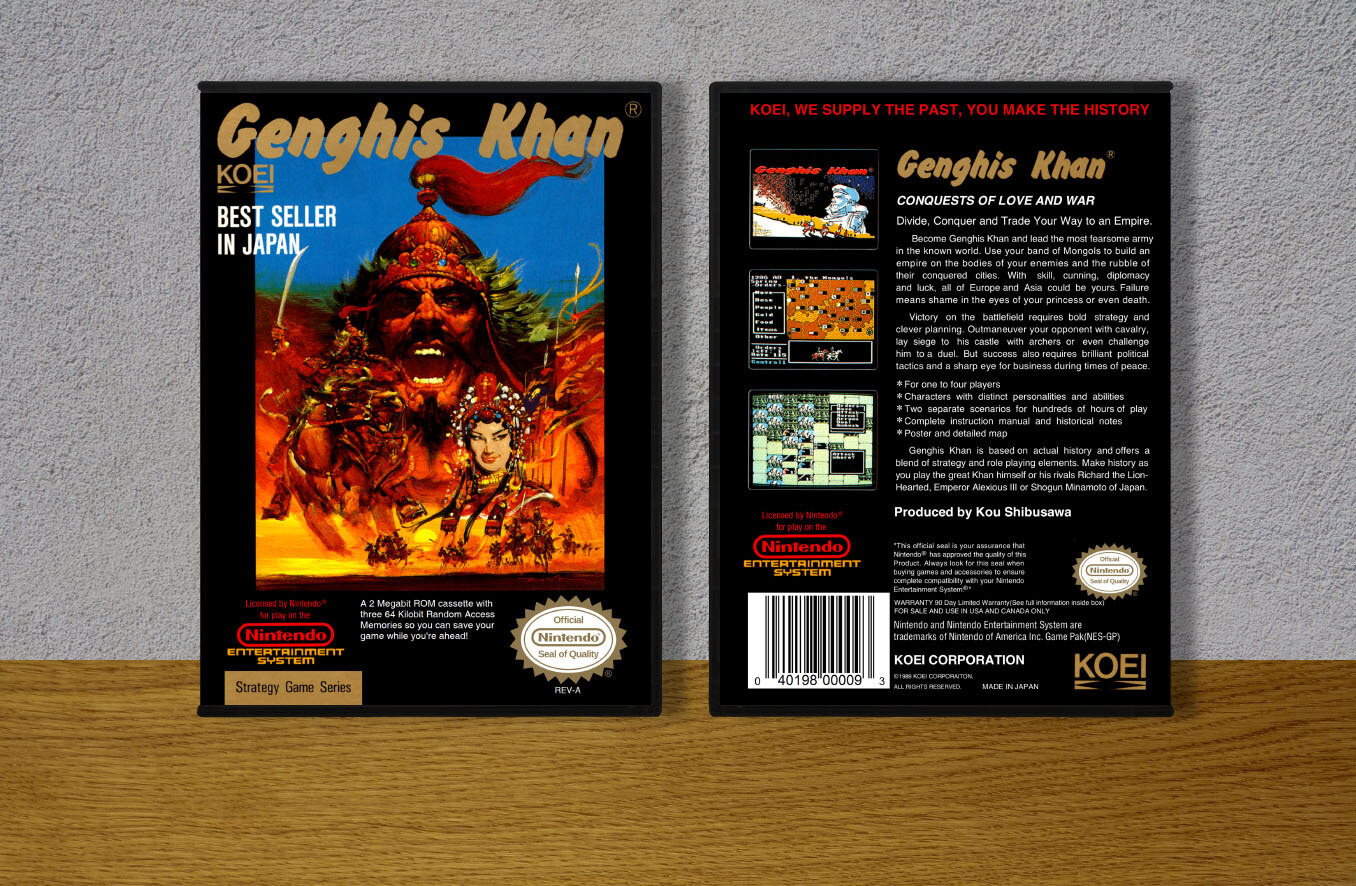 Genghis Khan, Case Color: DARK GREY (OEM DS CASE COLOR)