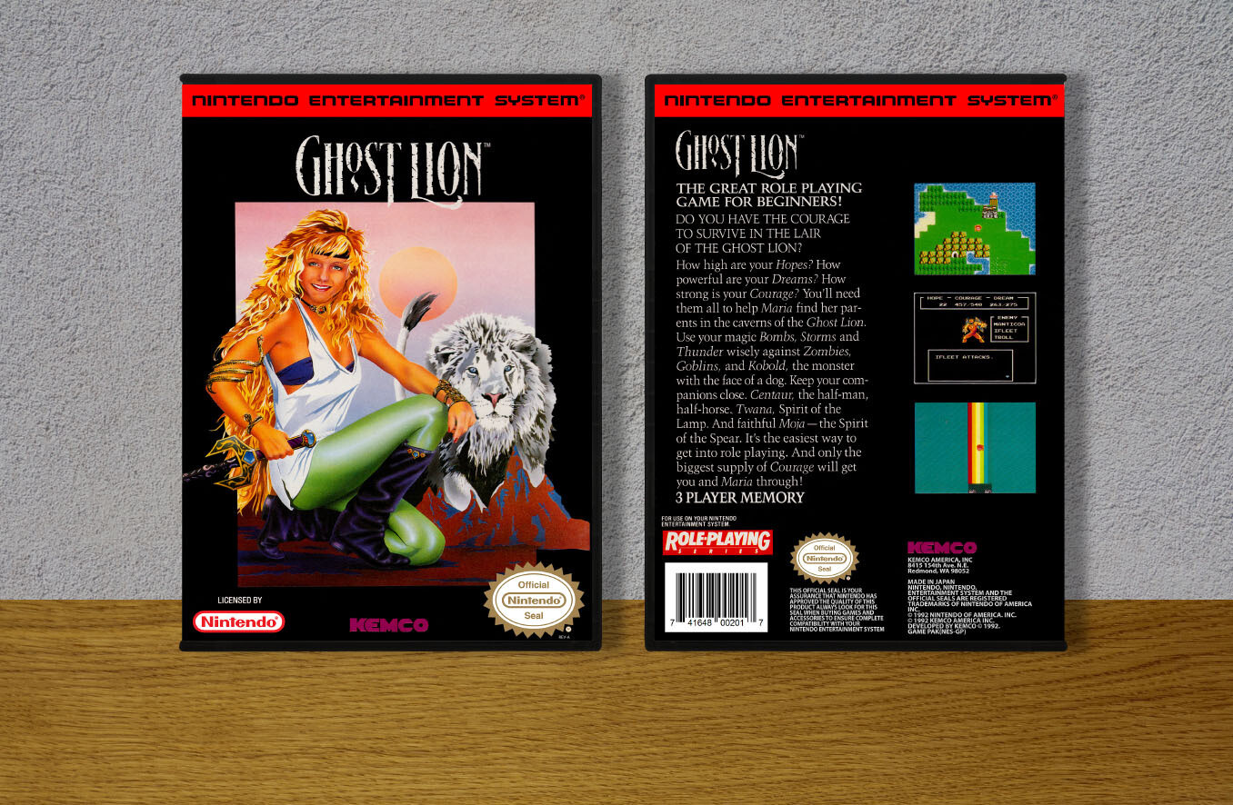 Ghost Lion, Case Color: DARK GREY (OEM DS CASE COLOR)