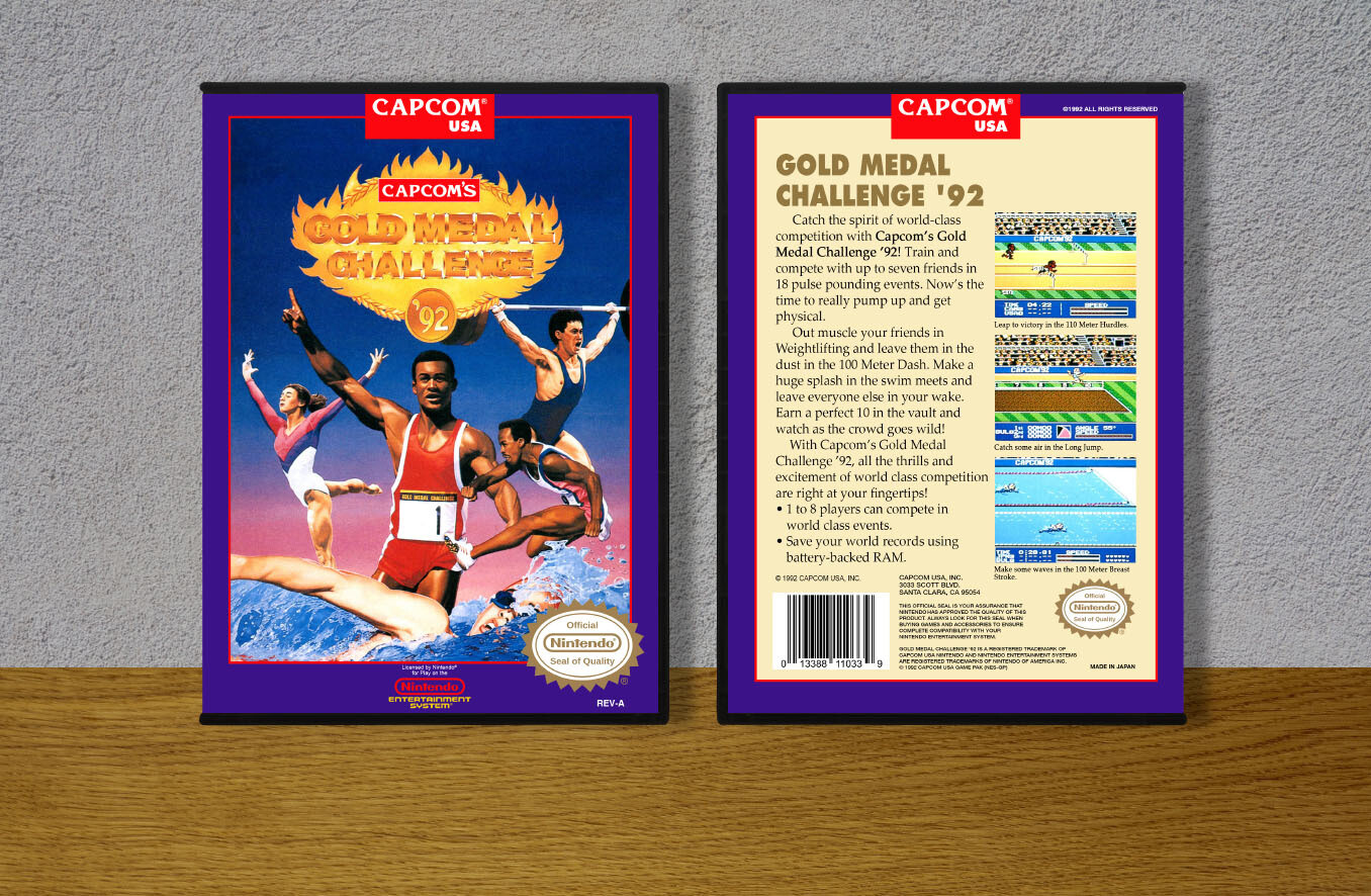 Gold Medal Challenge &#39;92, Case Color: DARK GREY (OEM DS CASE COLOR)