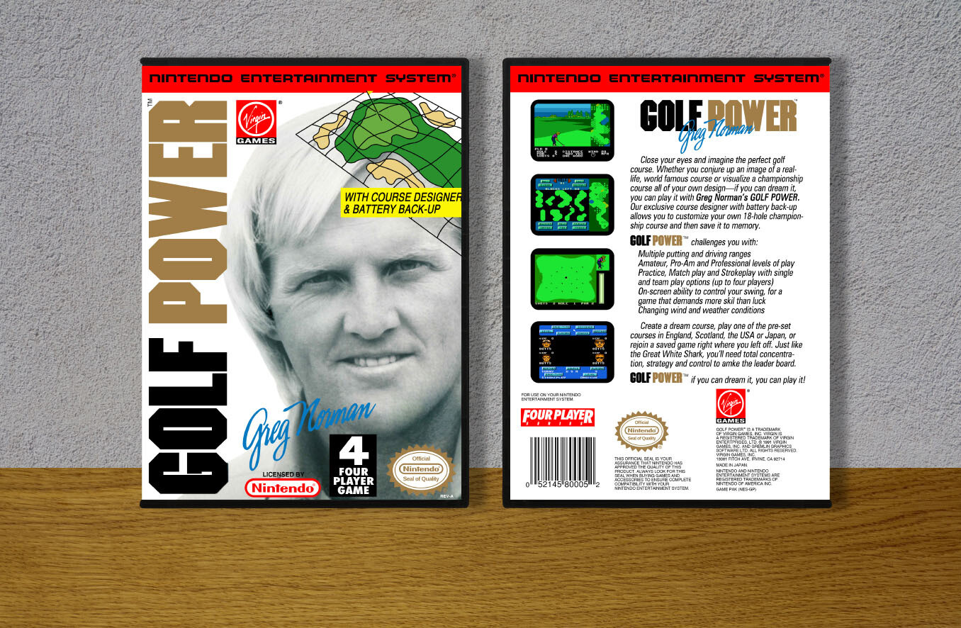 Golf Power Greg Norman, Case Color: DARK GREY (OEM DS CASE COLOR)