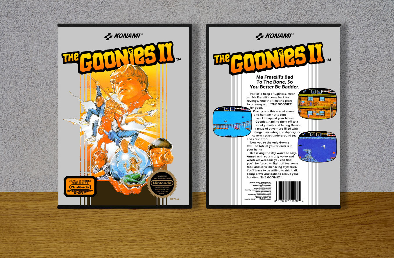 Goonies II, The, Case Color: DARK GREY (OEM DS CASE COLOR)